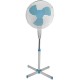 HIGH FLOOR FAN  NATURAL 147-29021  40cm WHITE /BLUE